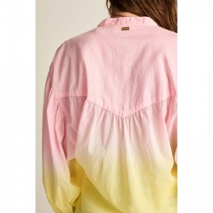 BLOUSE FADED BLOOMING PINK