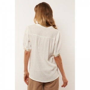 CHRISTY BLOUSE OFF WHITE