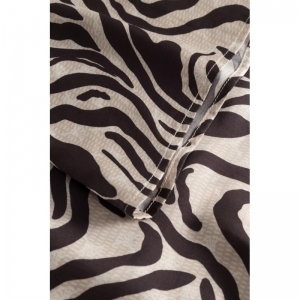 BLOUSE ZEBRA-LOOK BRUIN