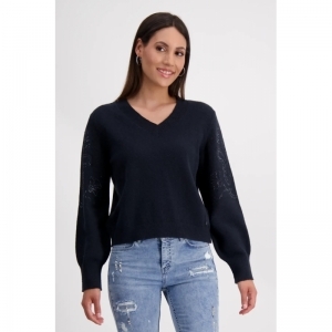 PULLOVER SCHMUCK DARK DENIM