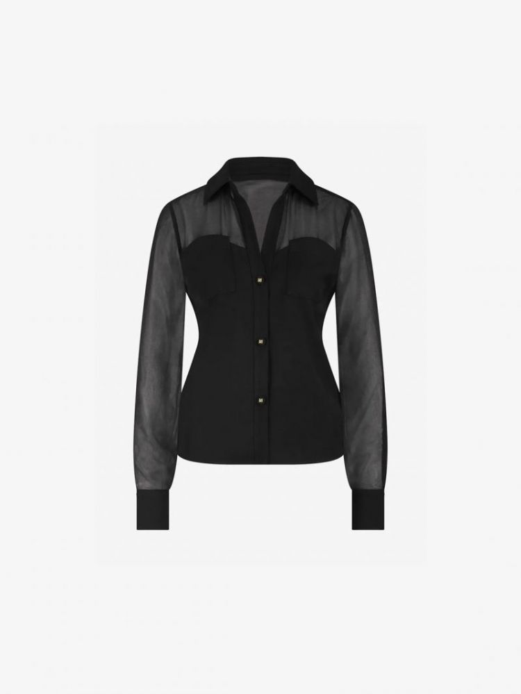 LARISA BLOUSE BLACK   