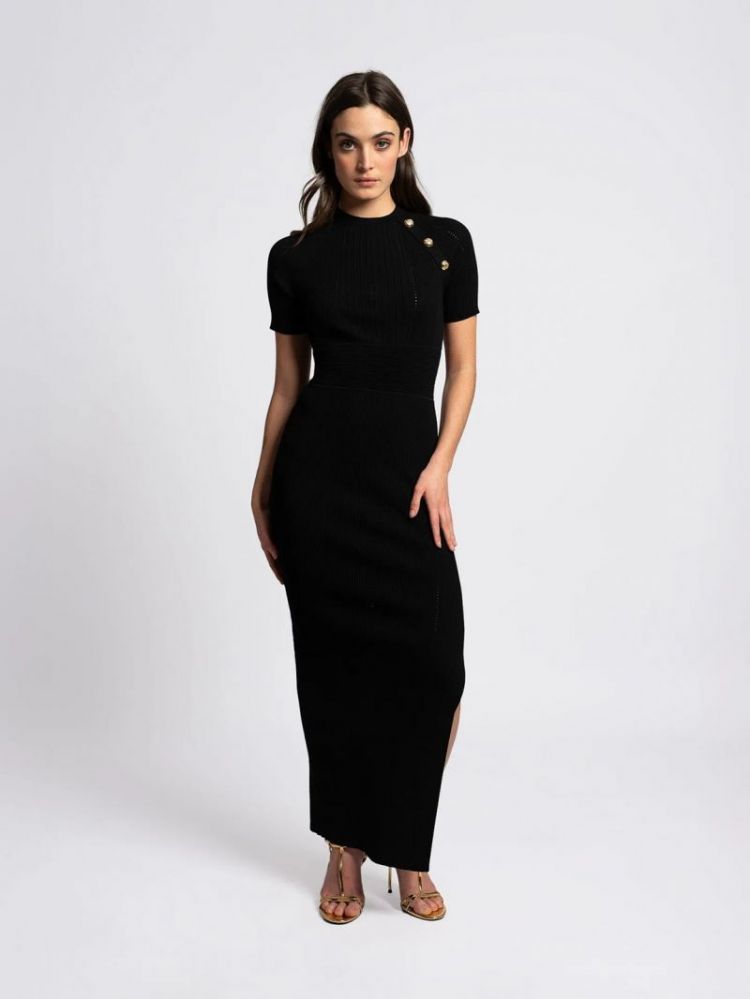 LAHORE MAXI DRESS BLACK   
