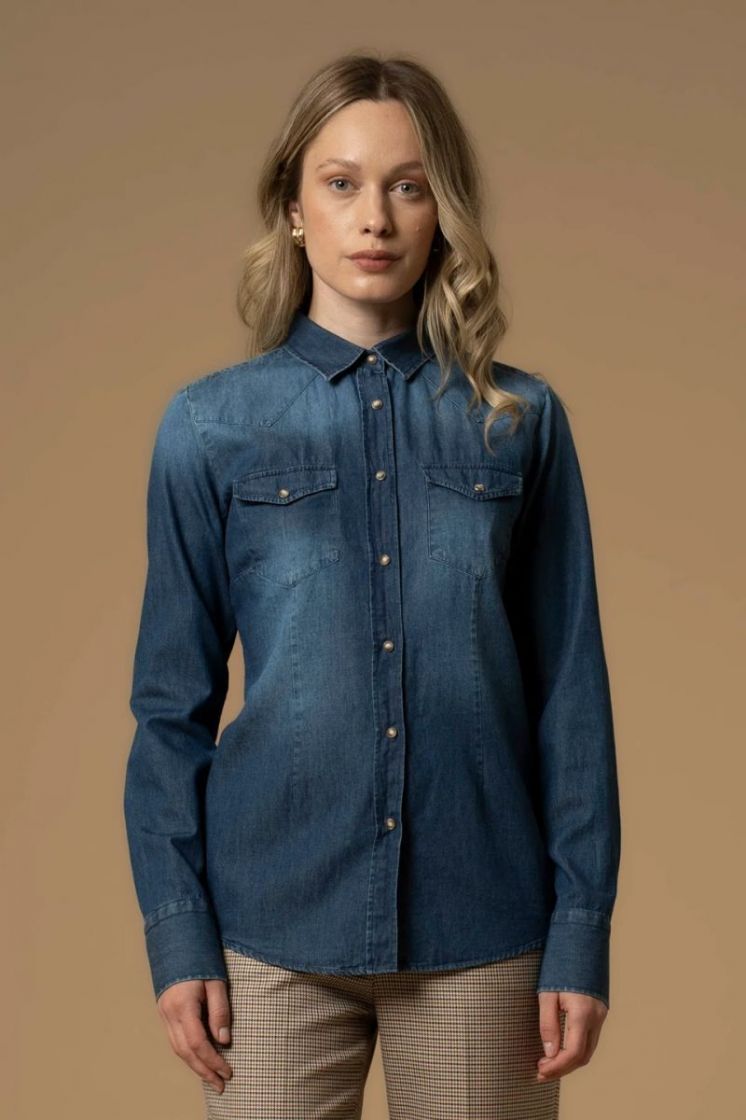 CAMICIA DENIM EGERTA L322