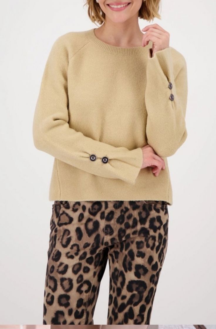 PULLOVER KNOPFETAIL CINNAMON