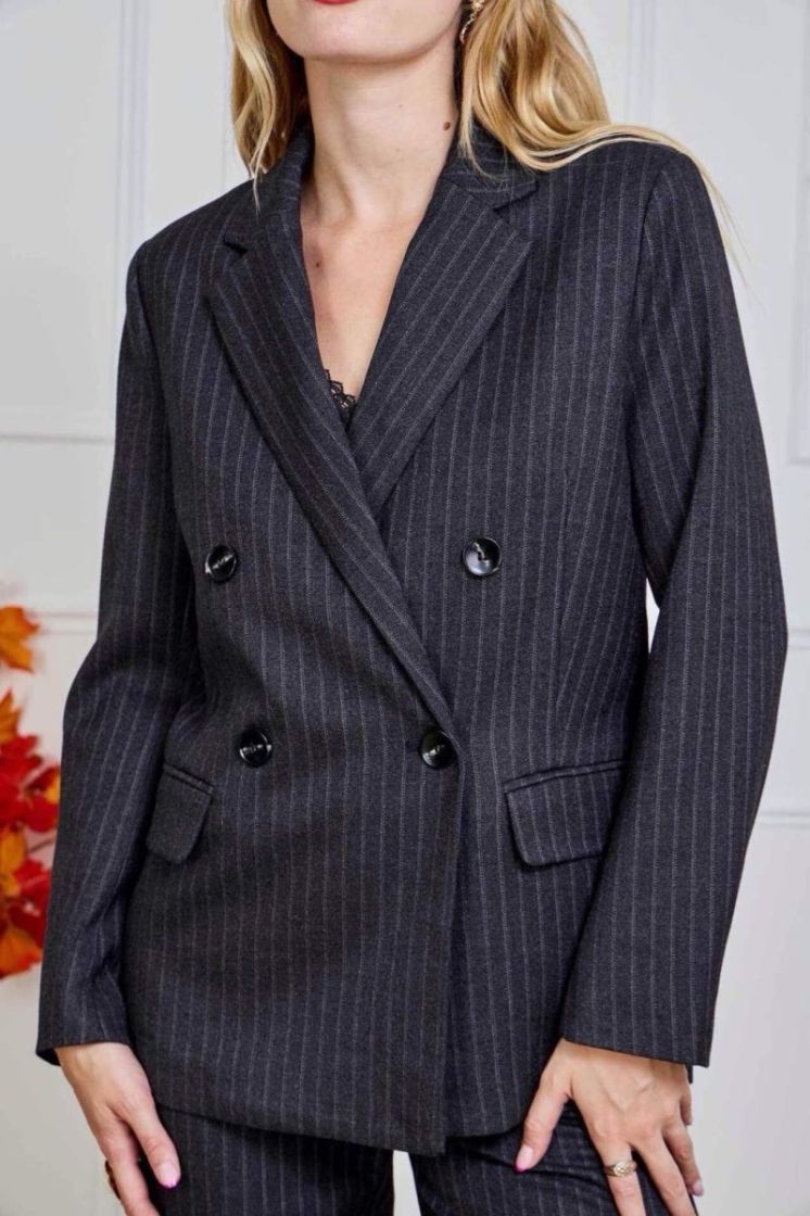 BLAZER FLANELLE BLACK