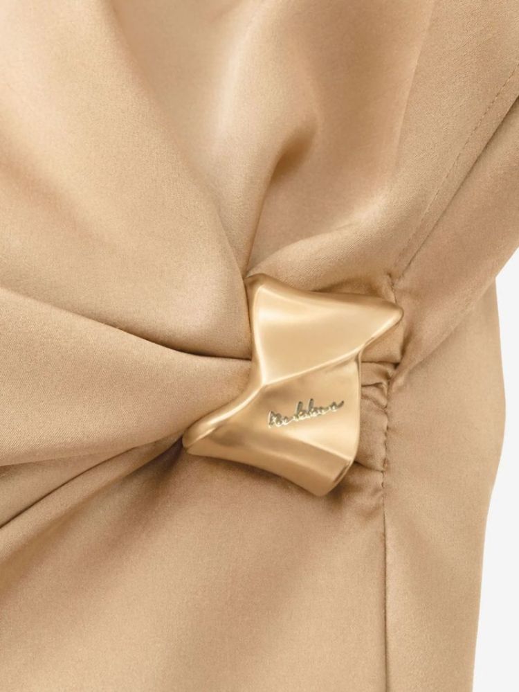 RIBE WRAP TOP TANIN