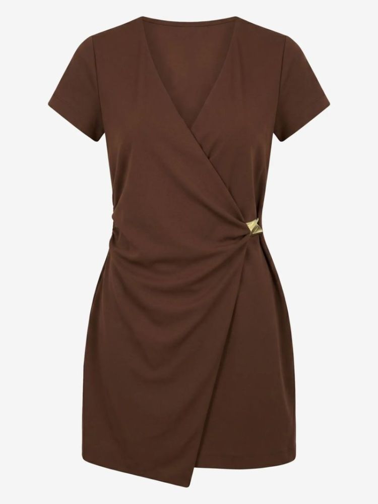 RIMINI DRESS CACAO