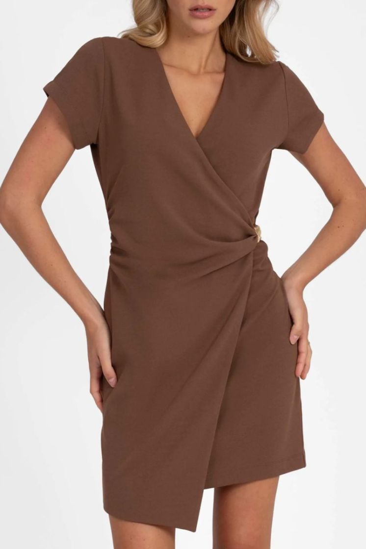 RIMINI DRESS CACAO