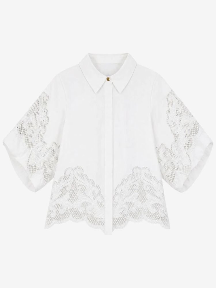RABANO BLOUSE STAR WHITE