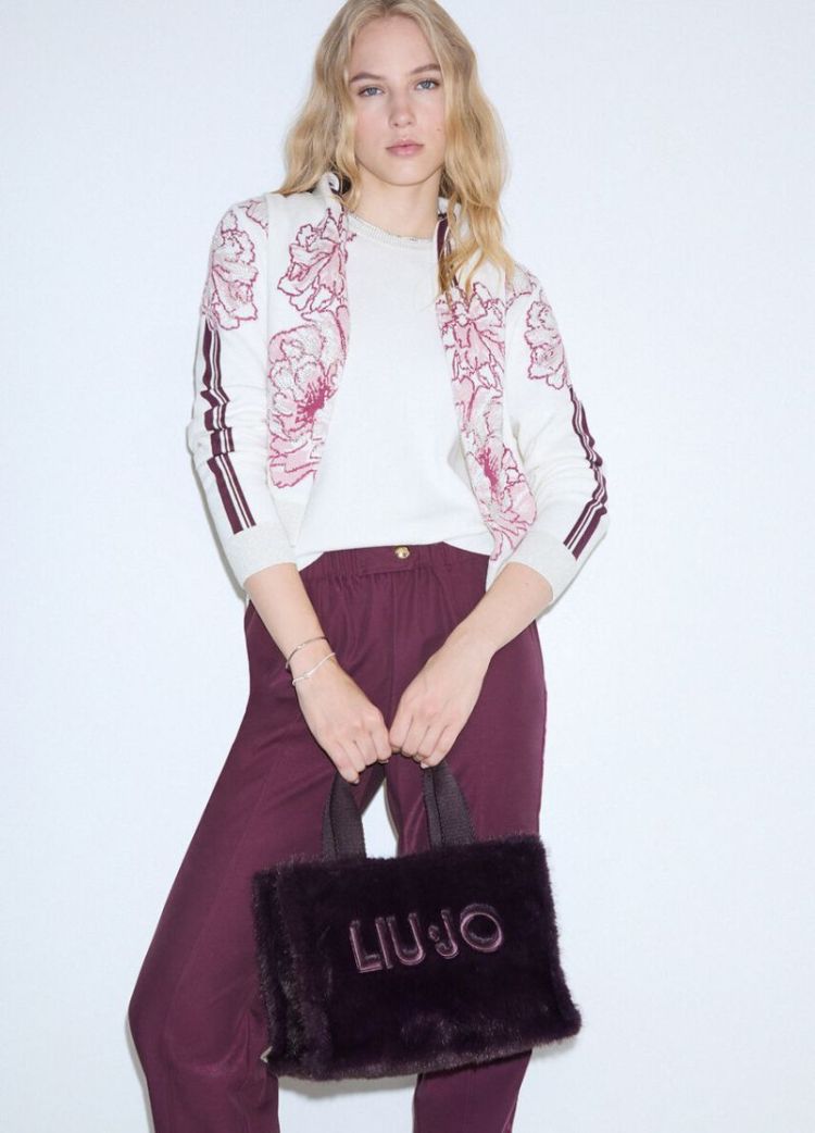 S TOTE AUBERGINE