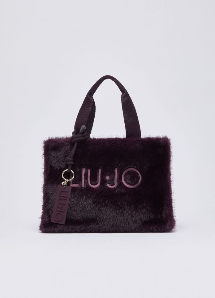 S TOTE AUBERGINE