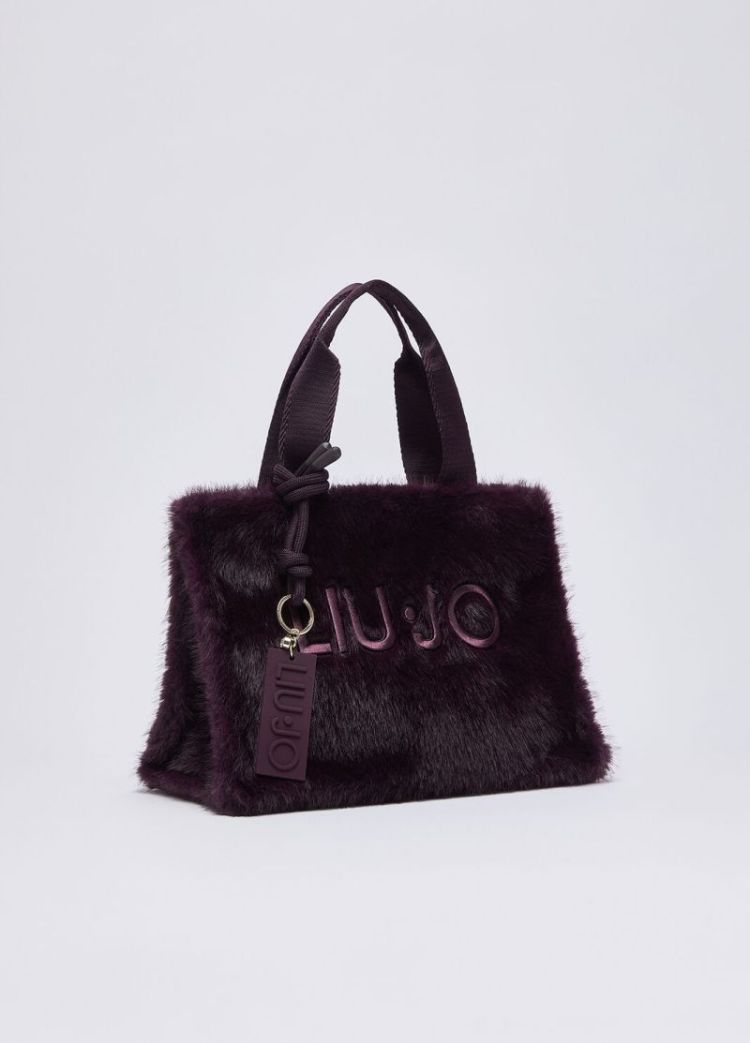 S TOTE AUBERGINE