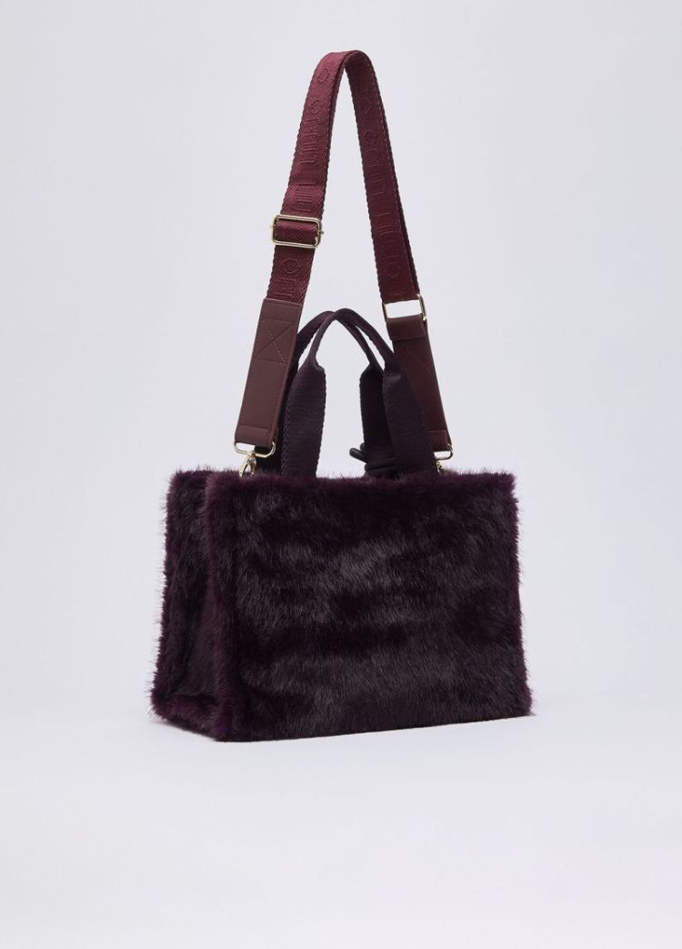 S TOTE AUBERGINE
