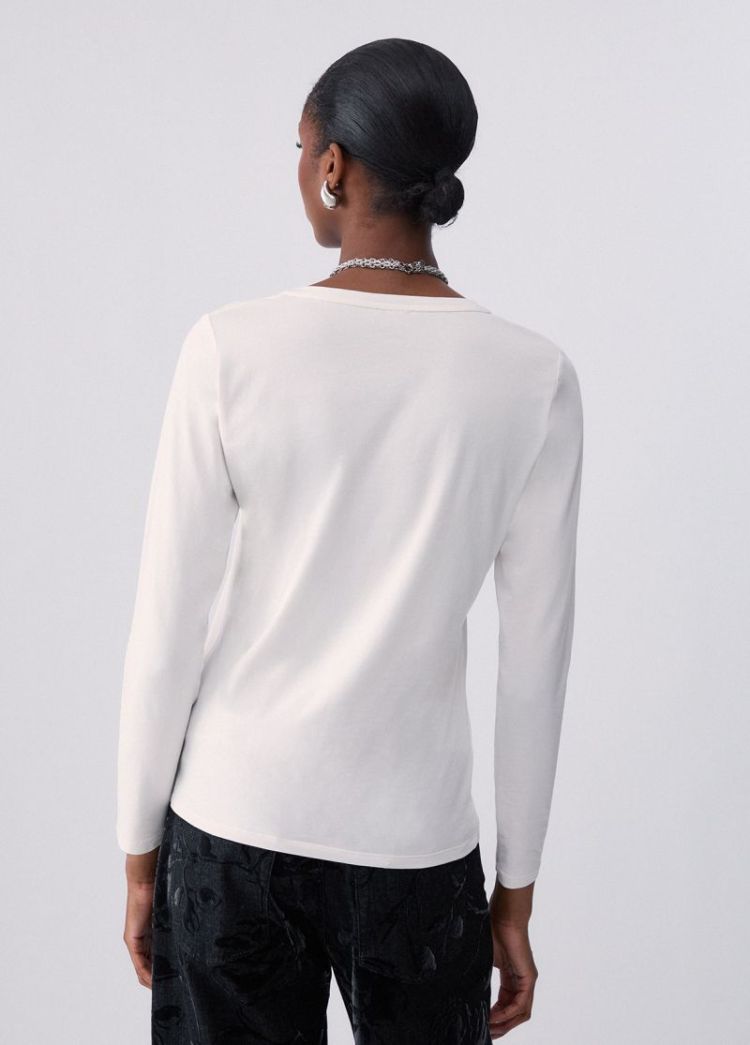 T-SHIRT LIU JO BIANCO LANA SEQ