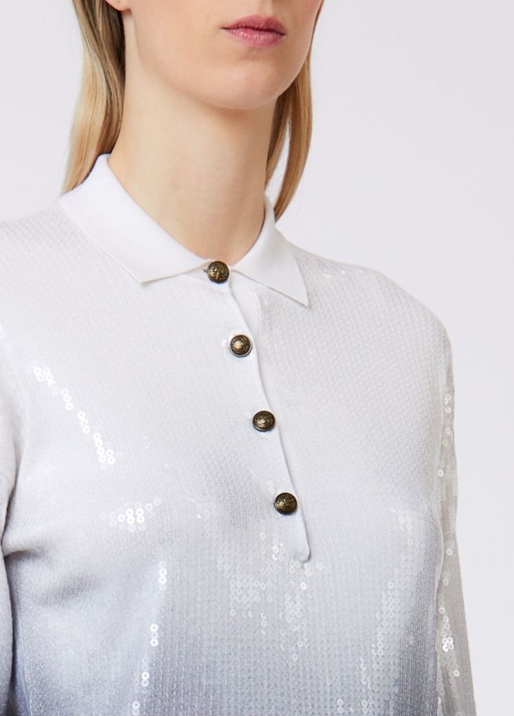 MAGLIA POLO SHADED PRINT GRAY SHADED