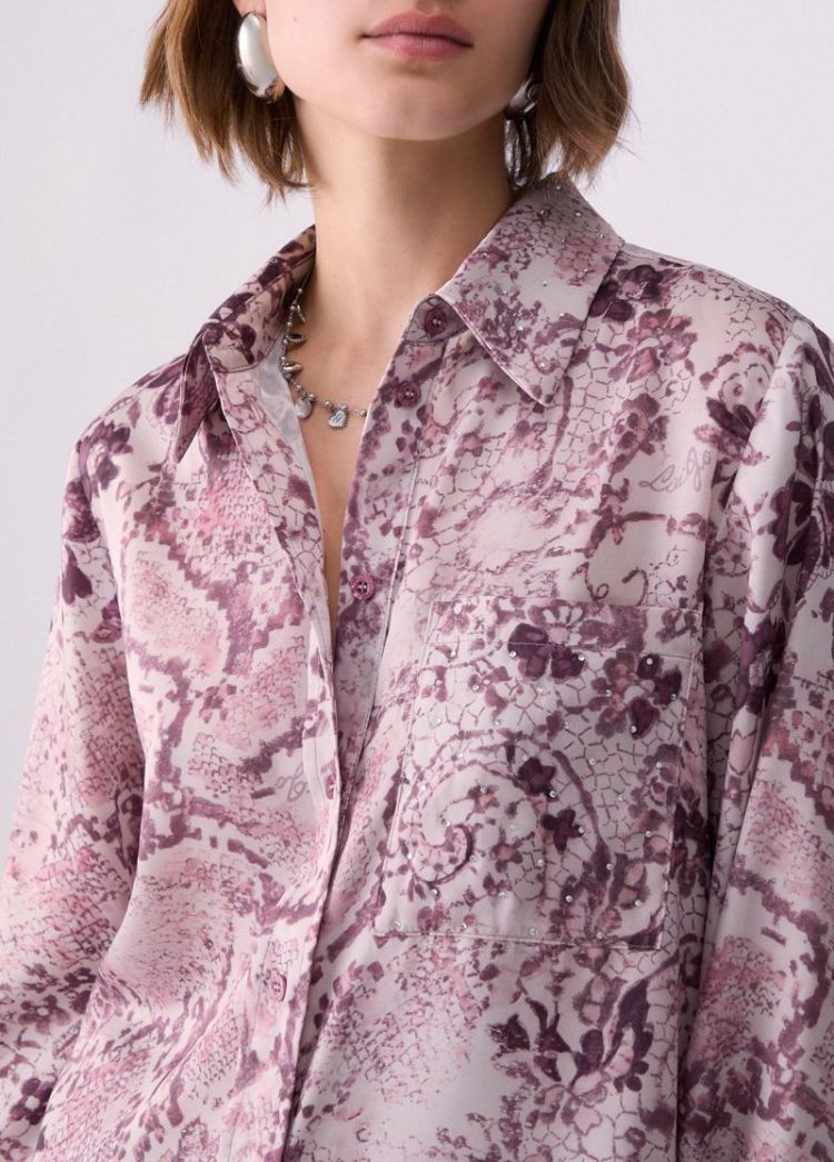 CAMICIA TS ROMANCE PRINT