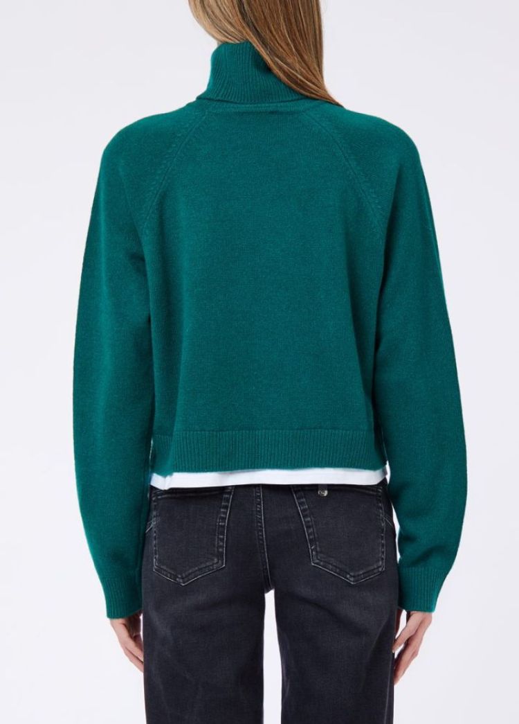 MAGLIA CHIUSA JERSEY GREEN EDEN   