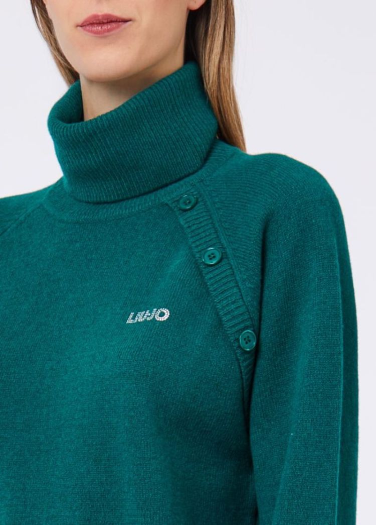 MAGLIA CHIUSA JERSEY GREEN EDEN   