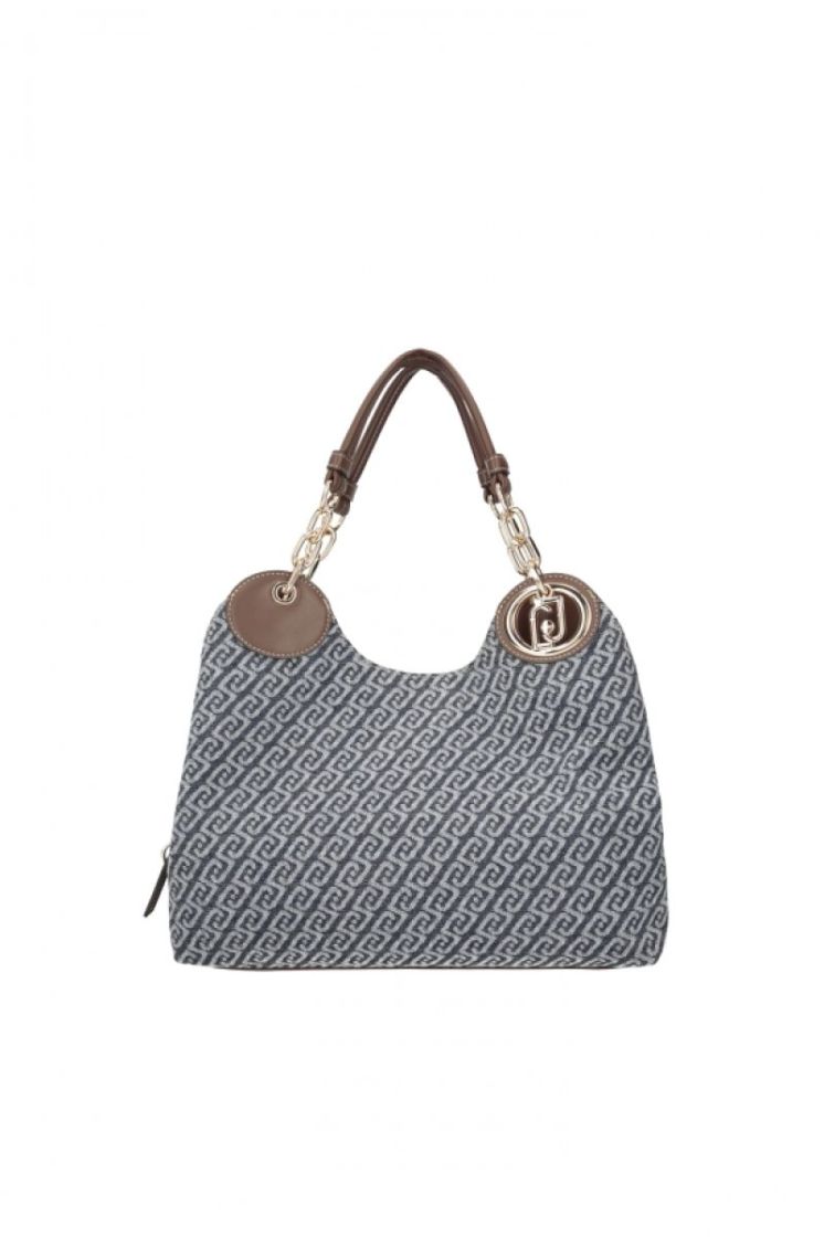 M SATCHEL BLUE DENIM