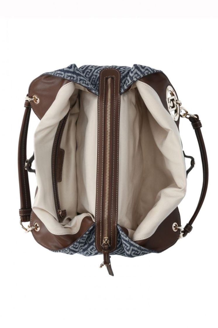 M SATCHEL BLUE DENIM