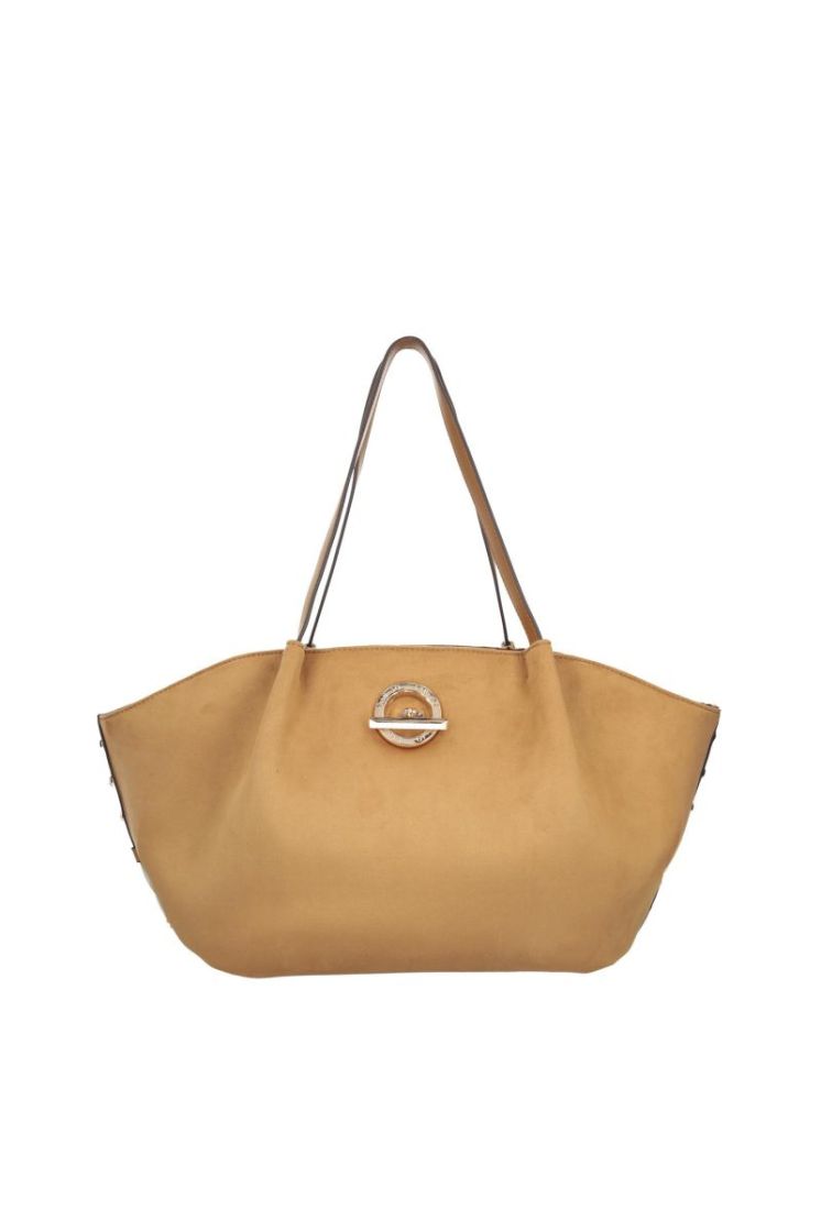 L TOTE SUEDE