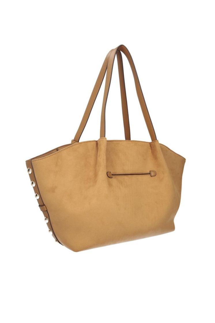 L TOTE SUEDE
