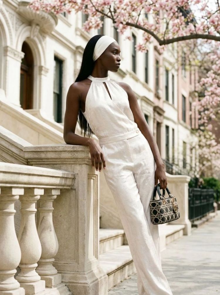 RIALTO JUMPSUIT CREAM