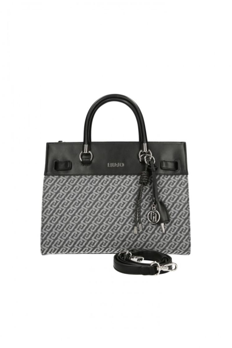 M TOTE GRIGIO DENIM