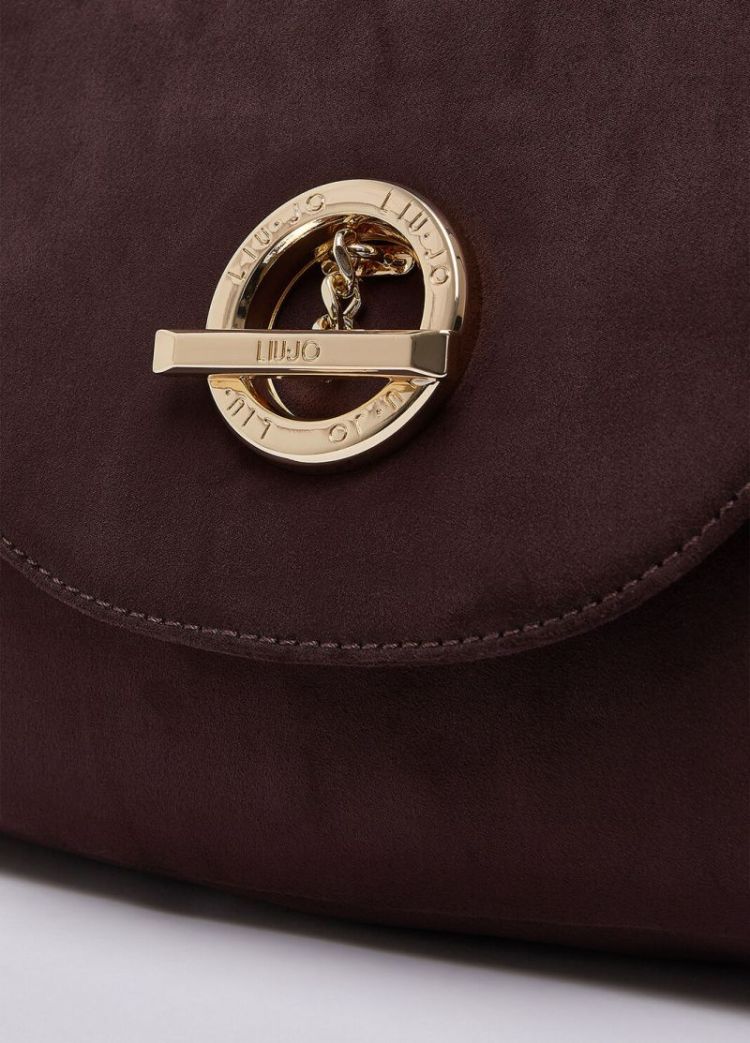 M TOP HANDLE RED AUBERGINE