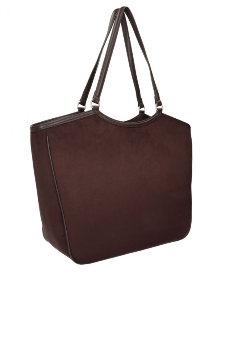 L TOTE DEEP BROWN