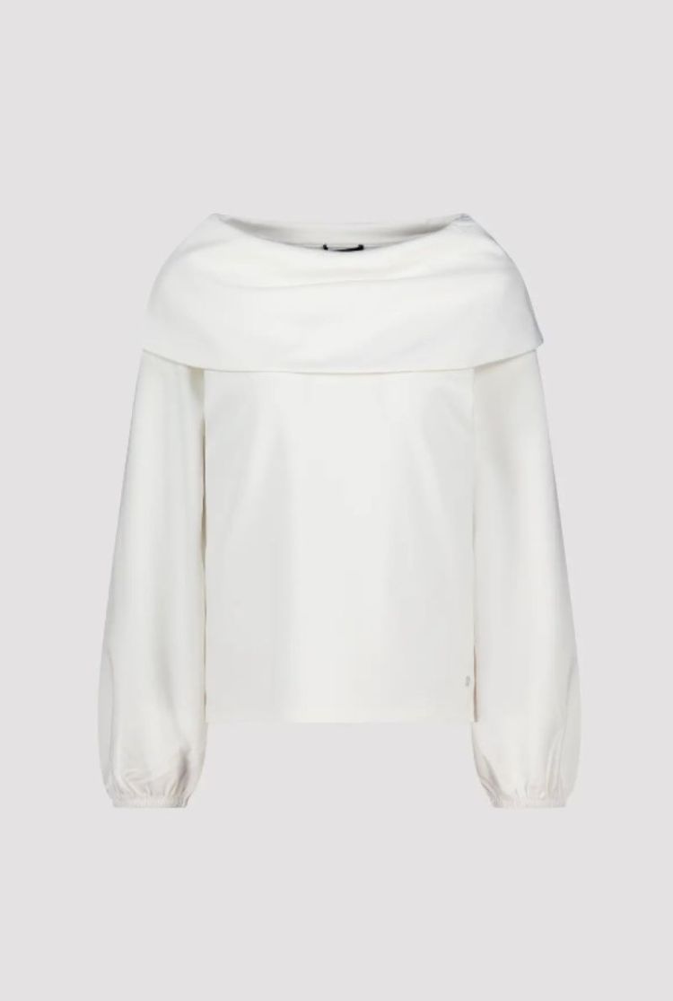SWEATSHIRT CARMENKRAGEN OFF WHITE