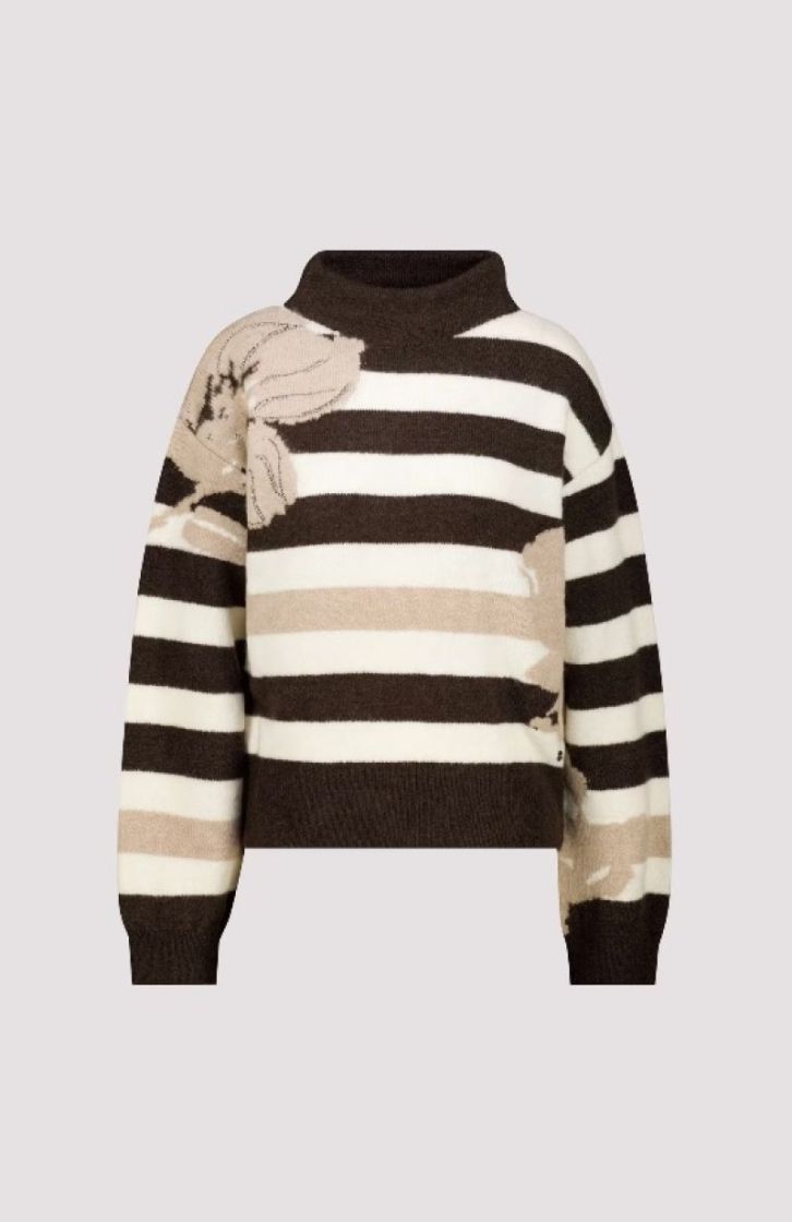 PULLOVER RINGEL BLUME CAPPUCCINO MEL