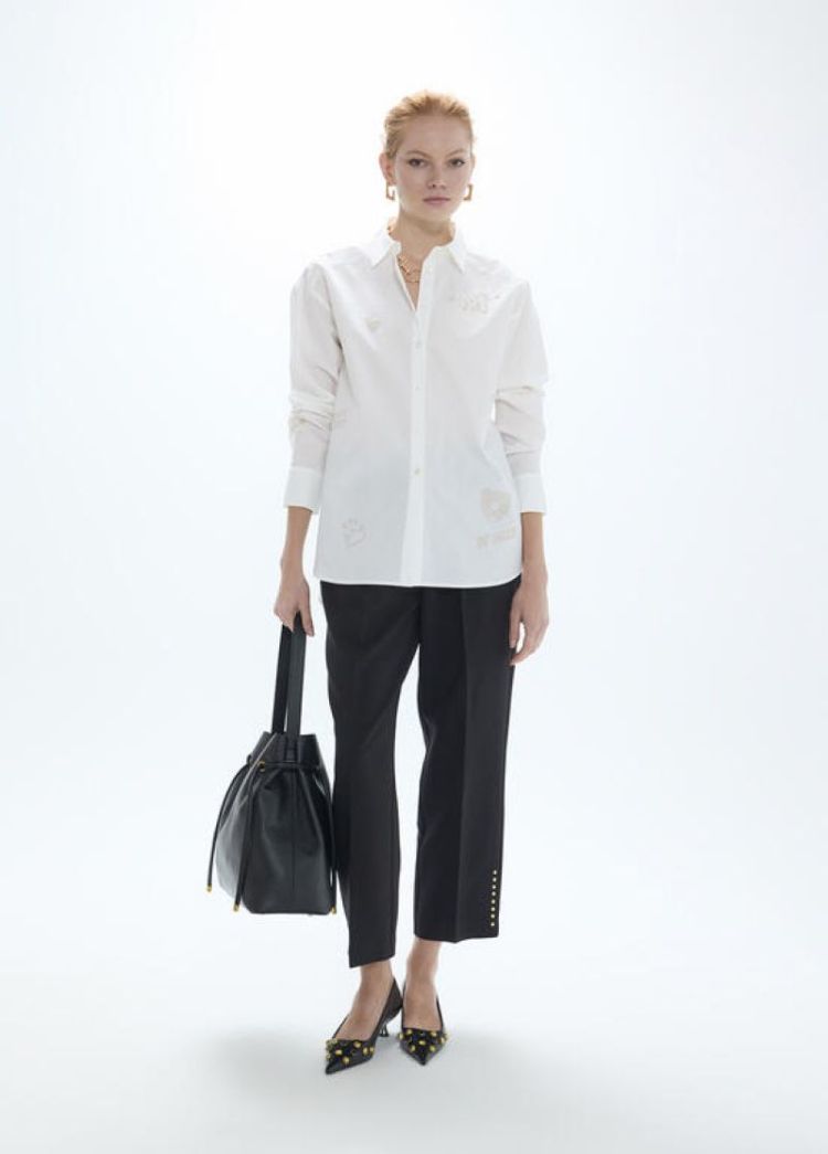 CAMISA OVERSIZE  BLANCO