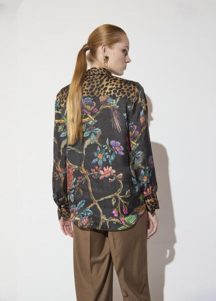 CAMISA REGULAR COMBI ANIMAL MARRON MUTLI