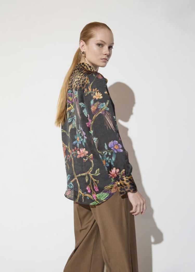 CAMISA REGULAR COMBI ANIMAL MARRON MUTLI