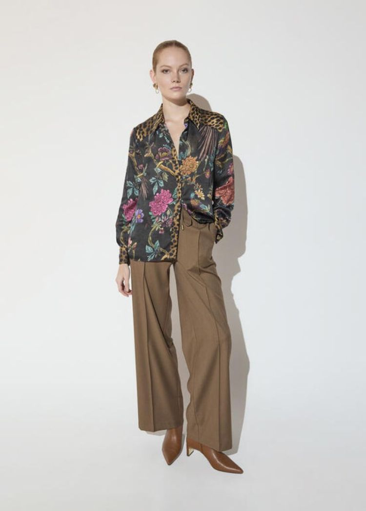 CAMISA REGULAR COMBI ANIMAL MARRON MUTLI