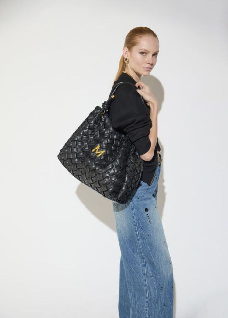 SHOPPER EFECTO PIEL NEGRO