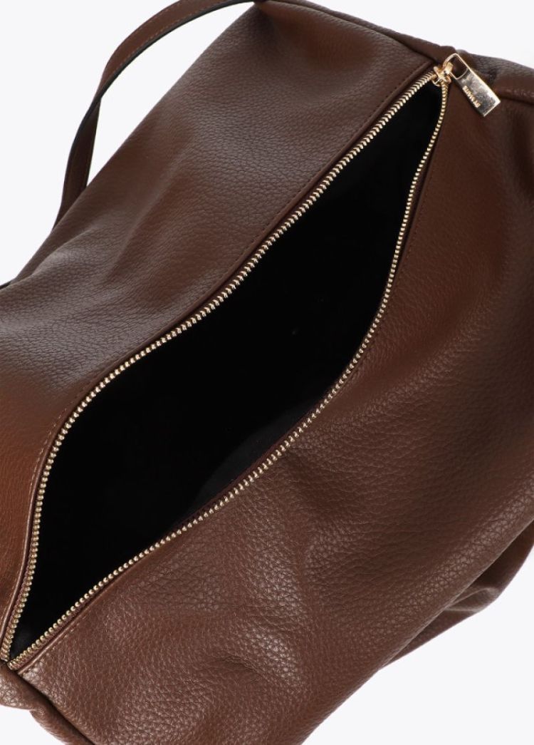 SHOPPER EFECTO MULTI TACHAS MARRON