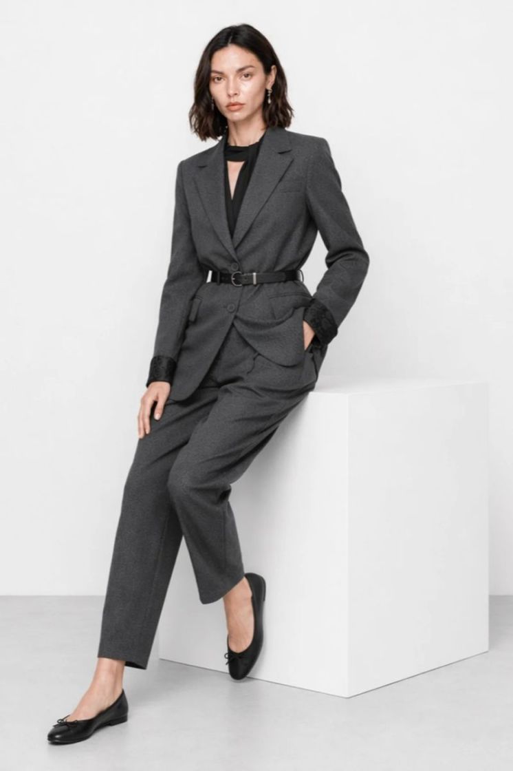 GIACCA ERMOCRATE GRIS LACE