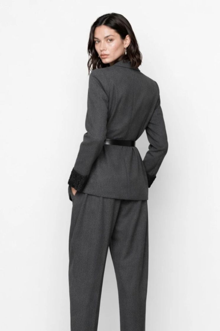 GIACCA ERMOCRATE GRIS LACE