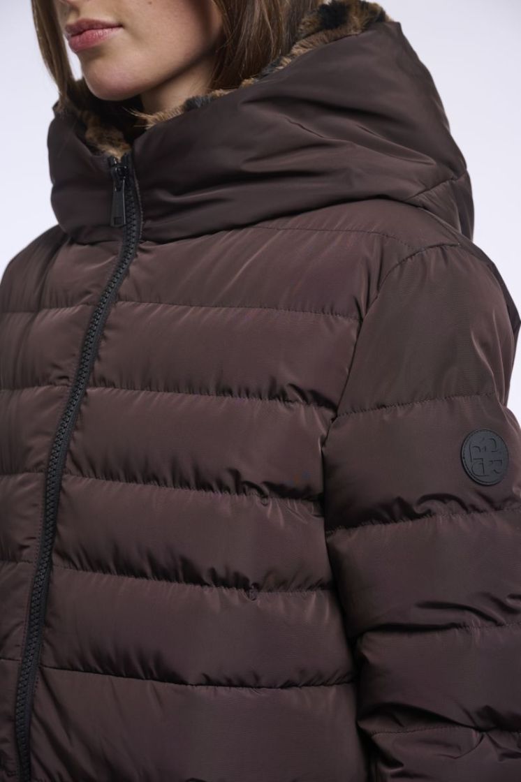 KEILAFUR PEATED BROWN LE
