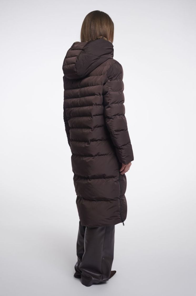 KEILAFUR PEATED BROWN LE