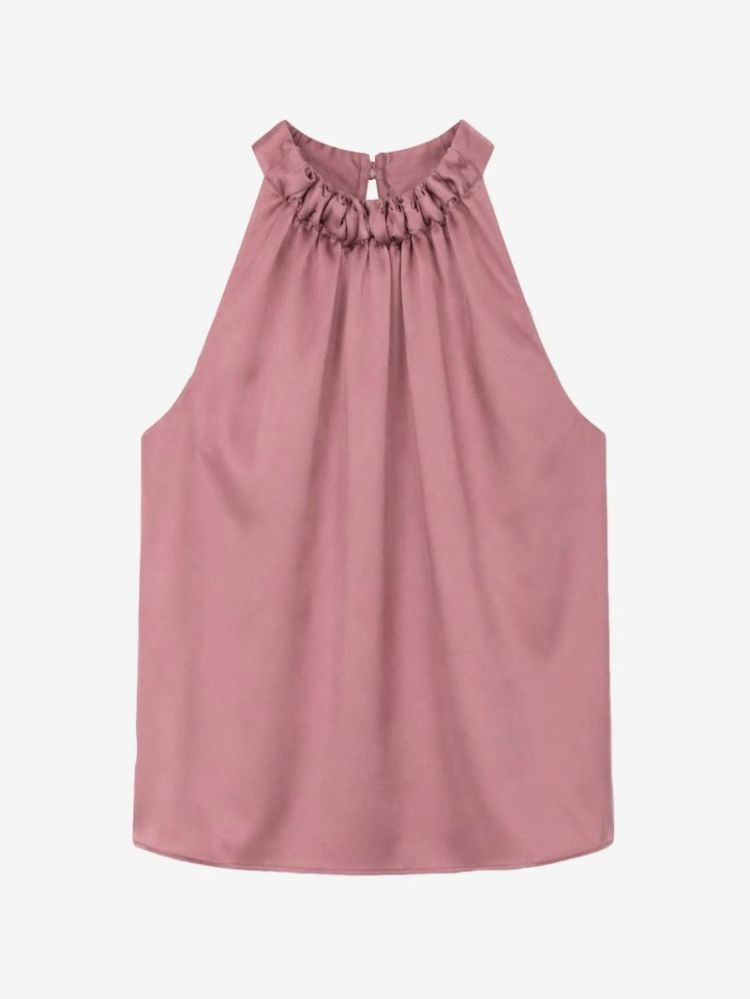 AIVY TOP DARK ROSE