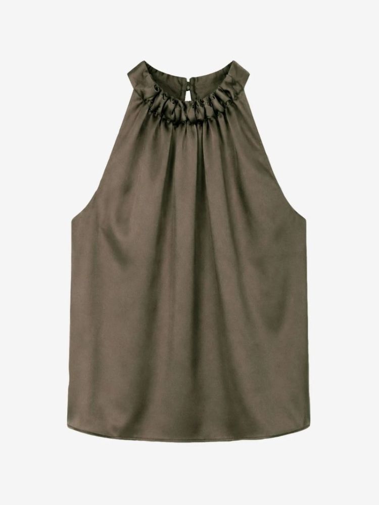 AIVY TOP SEA GREEN