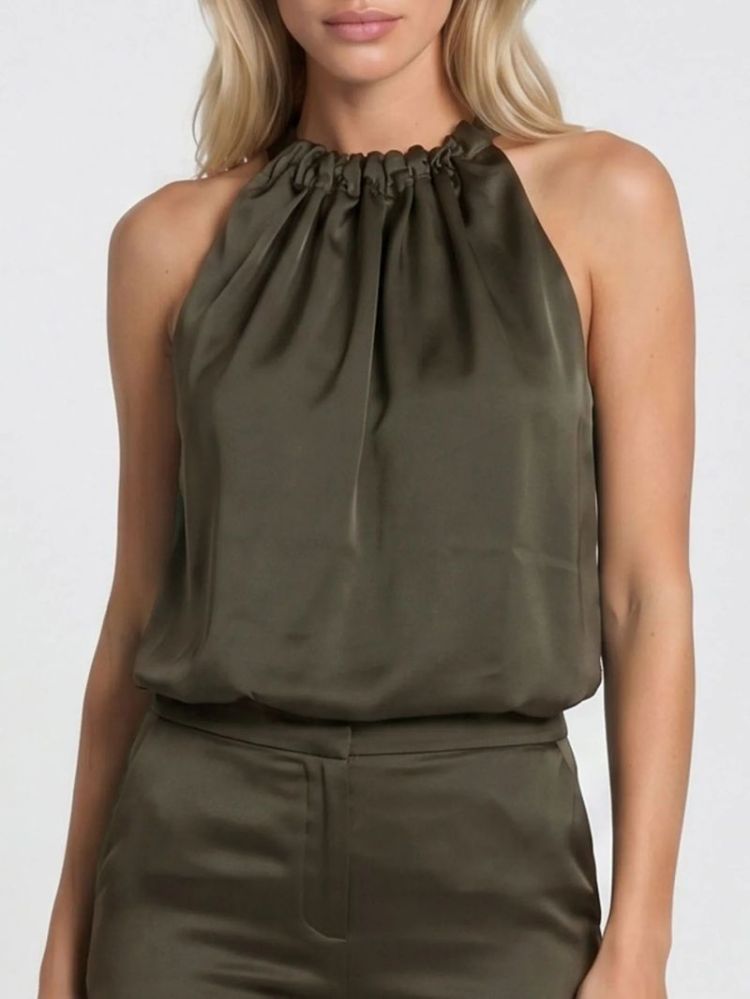 AIVY TOP SEA GREEN