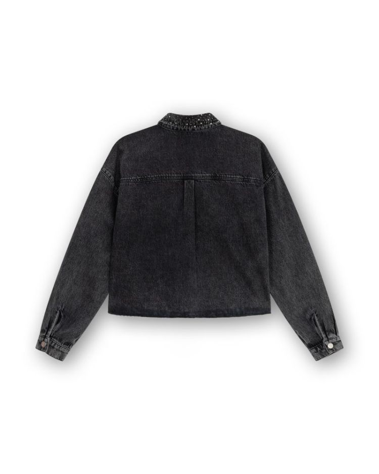 CROPPED OVERSIZE JACKET STRASS ANTRA USED