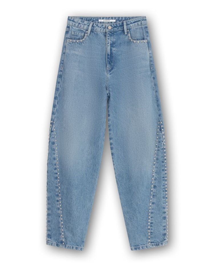 AMBER BALLOON JEANS STUDS VINTAGE WASH