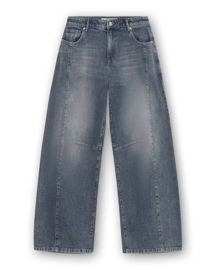 BOWIE EXTRAWIDE BARREL CUTSEAM GREYISH BLUE