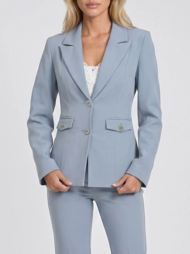 ALANI BLAZER FROZEN BLUE