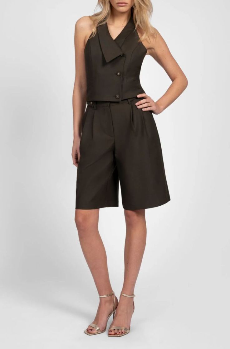 ALANI BERMUDA SHORTS CHOCOLATE TORTE